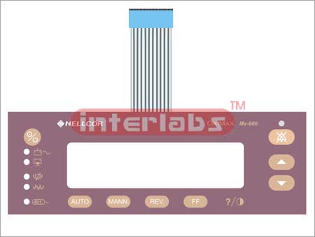 Membrane Keypad with Clear Transparent Window